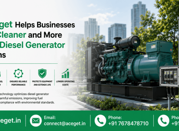 How Aceget Helps Businesses Achieve Cleaner and More Efficient Diesel Generator Operations